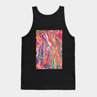 Psychedelic Pastels Tank Top